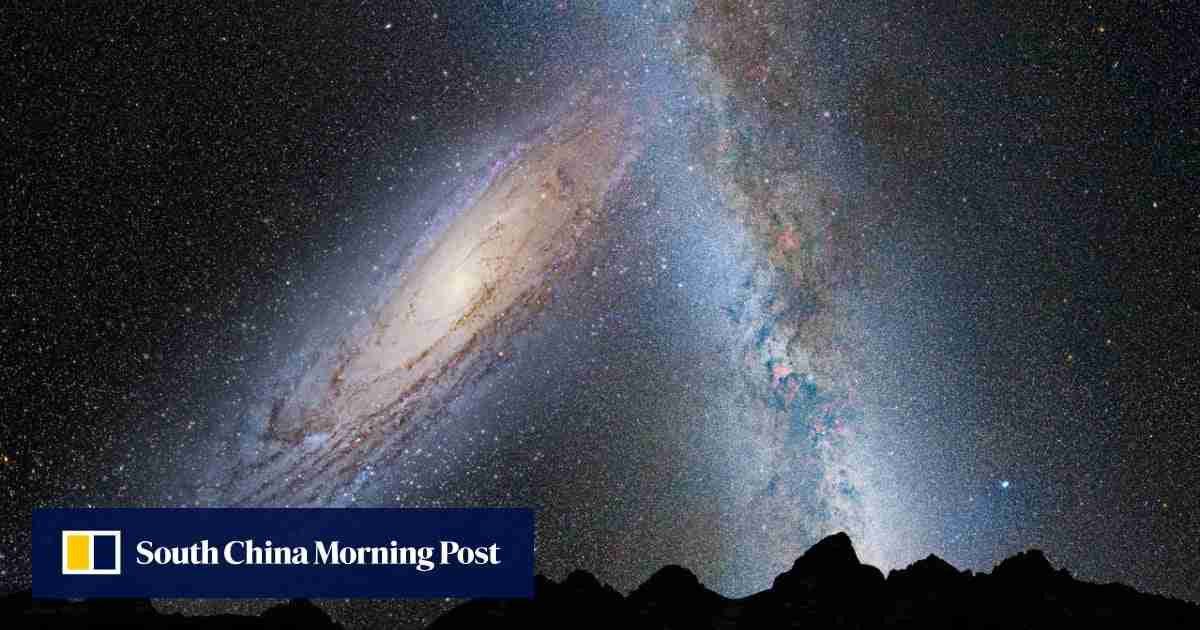 银河系和仙女座星系可能不会碰撞